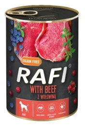 karma-dla-psa-rafi-z-wolowina-borowka-i-zurawina-puszka-400g