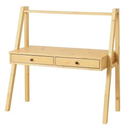 biurko-136x138-cm-z-litego-drewna-shelf-black-z-polka-kolor-sosnowy