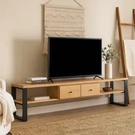 szafka-stolik-rtv-200-cm-z-drewna-litego-harbor-industrialna-kolor-debowy