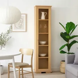 witryna-44-cm-drewniana-modern-i-drzwi-p-szklo-przezroczyste-kolor-debowy