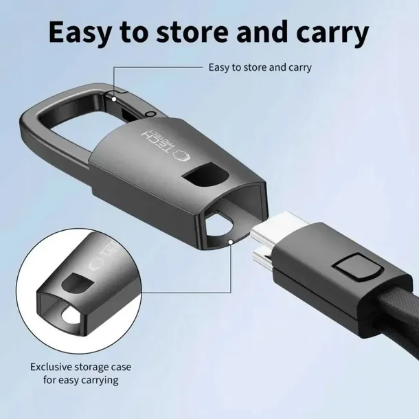 kabel-tech-protect-dna-keychain-usb-c-usb-c-cable-pd-60w-3a-iron-grey-kolor-szary