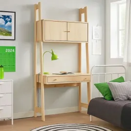 biurko-drewniane-z-polka-scandi-z-blatem-100x50-cm-sosnowe