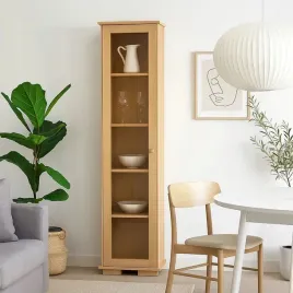 witryna-44-cm-drewniana-modern-i-drzwi-l-szklo-przezroczyste-kolor-debowy