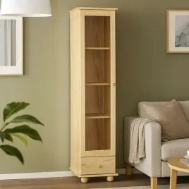 witryna-180x45-cm-slupek-szklana-drewniana-classic-drzwi-l-sosnowa
