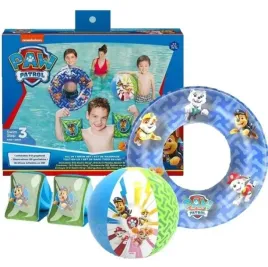 psi-patrol-zestaw-do-plywania-na-basen-pilka-rekawki-kolo