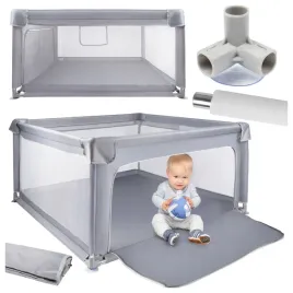 duzy-kojec-dla-dziecka-plac-zabaw-suchy-basen-120x120cm-z-oslonami-zamykany