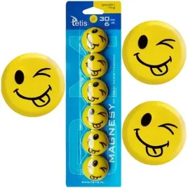 magnesy-emotki-emotikony-buzki-zolte-do-tablic-jezyczej-tetis-30mm-6-szt