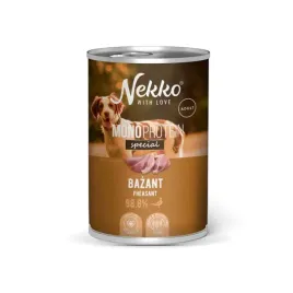 nekko-monoprotein-adult-karma-mokra-dla-psa-bazant-400g