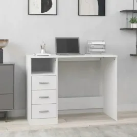 vidaxl-biurko-z-szufladami-biale-102x50x76-cm