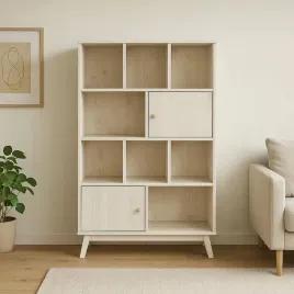 regal-160-x-100-cm-z-litego-drewna-oregon-wood-z-polkami-kolor-bielony