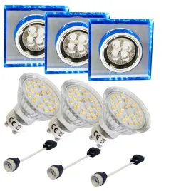 3x-oprawa-halogenowa-z-niebieskim-paskiem-led-zarowka-led-gu10-3w-zestaw