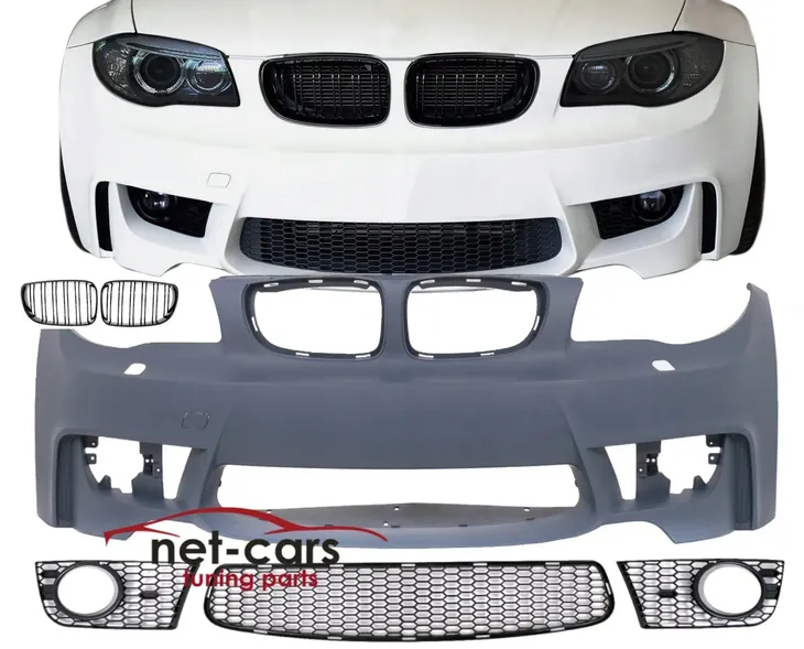 ZDERZAK BMW E81 E82 E83 E87 WZ M1 SPRYSKIWACZE M PERFORMANCE PAKIET POLYSK