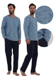 pizama-meska-bawelniana-vienetta-2xl-dlugi-rekaw-dlugie-spodnie-luzna