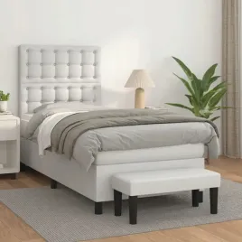 vidaxl-lozko-kontynentalne-z-materacem-biale-ekoskora-100x200-cm