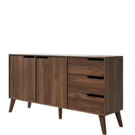 komoda-160-cm-z-szufladami-nivaro-dwudrzwiowa-orzech-warmia