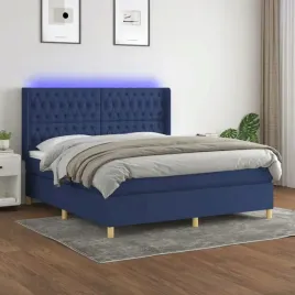 vidaxl-lozko-kontynentalne-z-materacem-niebieskie-160x200-cm-tkanina