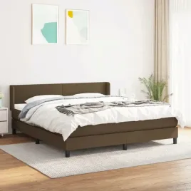 vidaxl-lozko-kontynentalne-z-materacem-brazowe-tkanina-180x200-cm