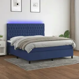 vidaxl-lozko-kontynentalne-z-materacem-niebieskie-160x200-cm-tkanina