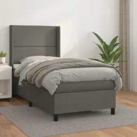 vidaxl-lozko-kontynentalne-z-materacem-szare-ekoskora-100x200-cm