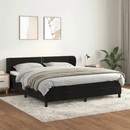 vidaxl-lozko-kontynentalne-z-materacem-czarne-160x200-cm-aksamit