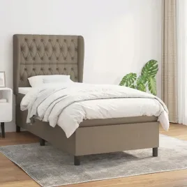 vidaxl-lozko-kontynentalne-z-materacem-taupe-tkanina-90x200-cm