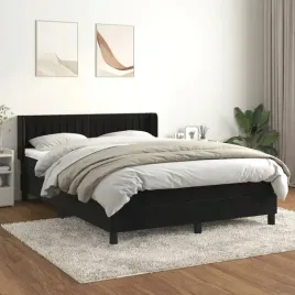 vidaxl-lozko-kontynentalne-z-materacem-czarne-140x200-cm-aksamit