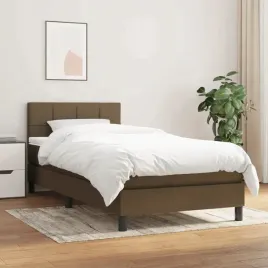 vidaxl-lozko-kontynentalne-z-materacem-brazowe-tkanina-90x200-cm