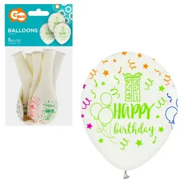 godan-balony-urodzinowe-dekoracyjne-happy-birthday-rozm-12-5-sztuk-30cm