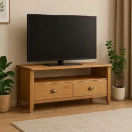 stolik-szafka-rtv-118-z-litego-drewna-z-szufladami-madras-kolor-debowy