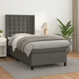 vidaxl-lozko-kontynentalne-z-materacem-szare-ekoskora-90x200-cm