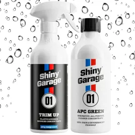 shiny-garage-trim-up-apc-zestaw-do-plastikow-i-dywanikow-gumowych-500ml