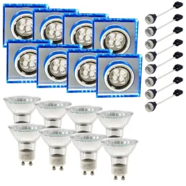8x-oprawa-halogenowa-sufitowa-z-paskiem-led-zarowka-led-gu10-3w-zestaw