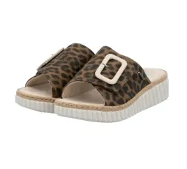 rieker-klapki-damskie-wzor-panterka-z-klamra-casual-40-j1a