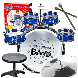 perkusja-dla-dzieci-5-bebnow-talerz-patyczki-duzy-beben-38cm-taboret-zestaw