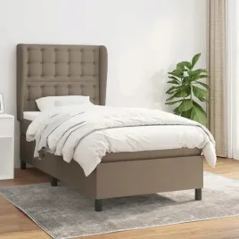 vidaxl-lozko-kontynentalne-z-materacem-taupe-tkanina-90x200-cm