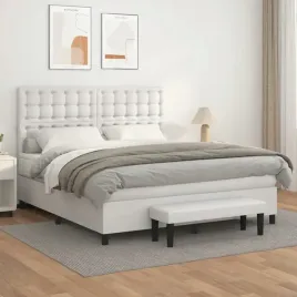 vidaxl-lozko-kontynentalne-z-materacem-biale-ekoskora-180x200-cm