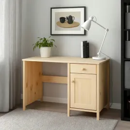 biurko-drewniane-110-cm-z-szuflada-i-kontenerkiem-colorado-sosnowe