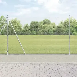 vidaxl-ogrodzenie-z-slupkami-srebrny-1-6-x-50-m-stal