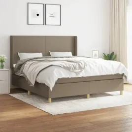 vidaxl-lozko-kontynentalne-z-materacem-taupe-tkanina-180x200-cm