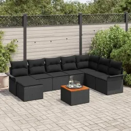 vidaxl-zestaw-sof-na-ogrod-9-pcs-czarny-polirattan