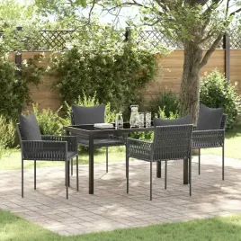 vidaxl-zestaw-do-jadalni-w-ogrodzie-5-pcs-czarny-polirattan