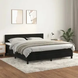 vidaxl-lozko-kontynentalne-z-materacem-czarne-160x200-cm-aksamit