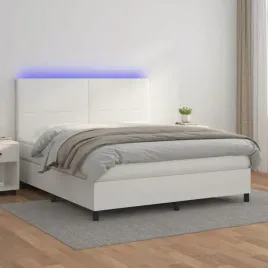 vidaxl-lozko-kontynentalne-z-materacem-i-led-biala-ekoskora-180x200cm