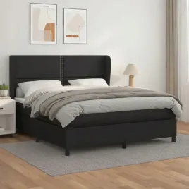 vidaxl-lozko-kontynentalne-z-materacem-czarne-ekoskora-180x200-cm