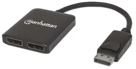 manhattan-rozdzielacz-av-splitter-displayport-1x2