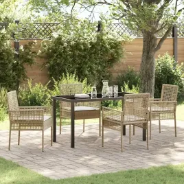vidaxl-zestaw-do-jadalni-w-ogrodzie-z-poduszka-5-pcs-bezowy-polirattan