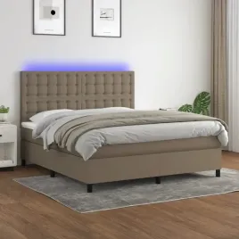 vidaxl-lozko-kontynentalne-z-materacem-taupe-160x200-cm-tkanina