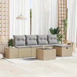 vidaxl-zestaw-sof-na-ogrod-z-poduszka-6-pcs-bezowy-polirattan