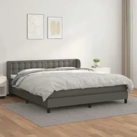 vidaxl-lozko-kontynentalne-z-materacem-szare-ekoskora-180x200-cm
