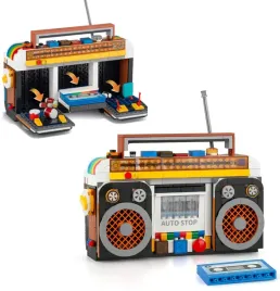 klocki-radio-retro-boombox-magnetofon-kasetowy-model-554el-554pcs